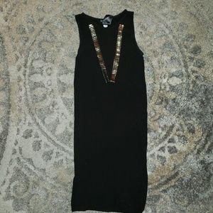 Black bebe dress